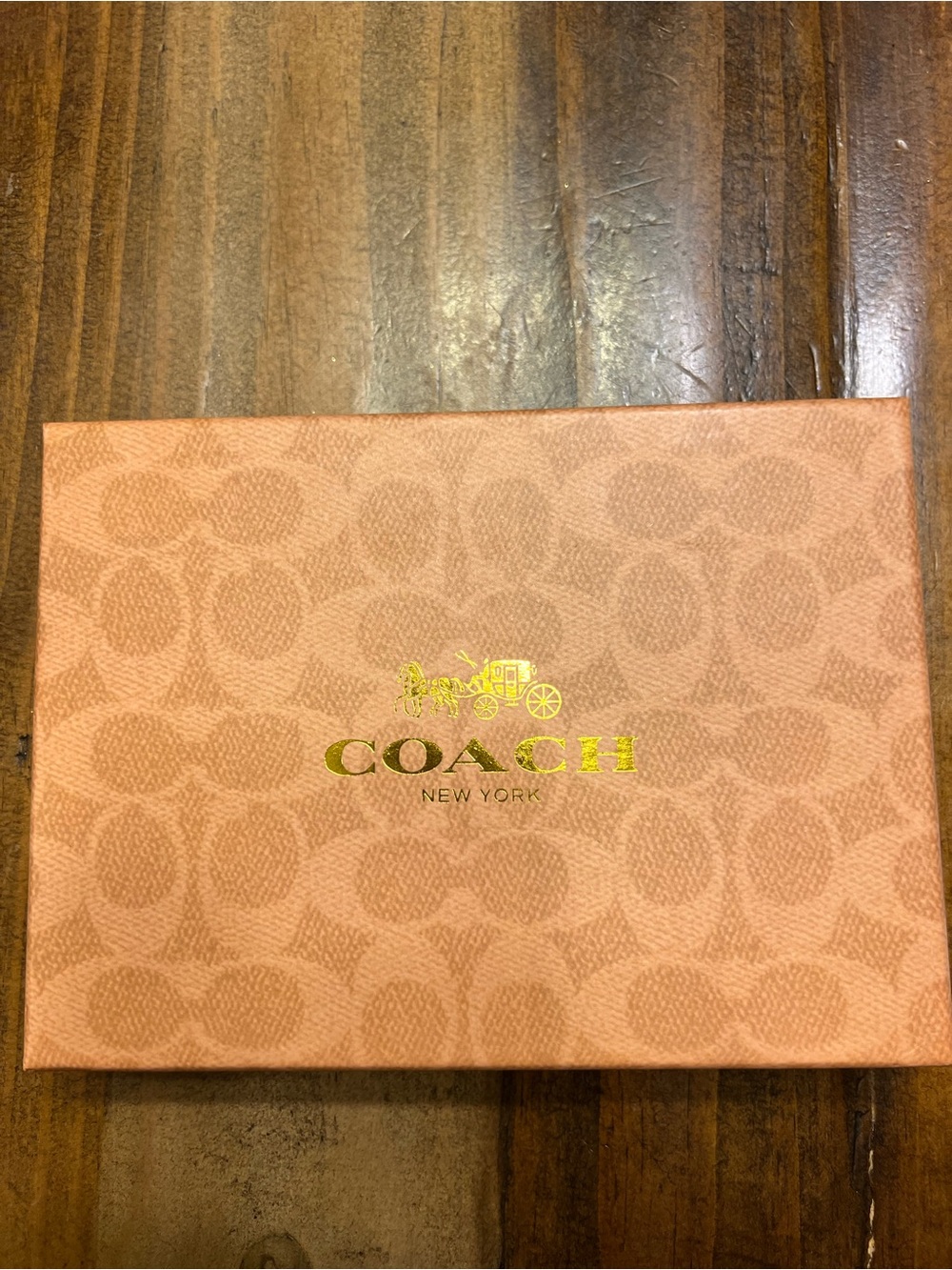 Coach Black and Brown Signature Wristlet with Gold Hardware - Picture 2 of 9